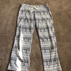 Old Navy Grey fleece pj pants